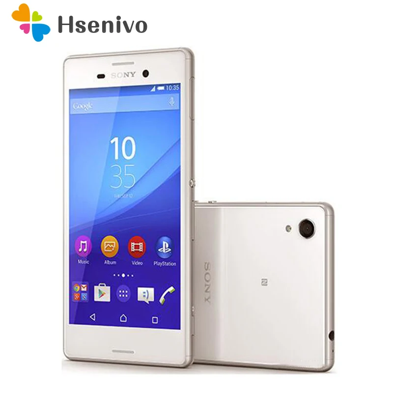 sony xperia m4 refurbished original unlocked m4 e2353 single sim android phone 5 0 inch 13mp cellphone free global shipping