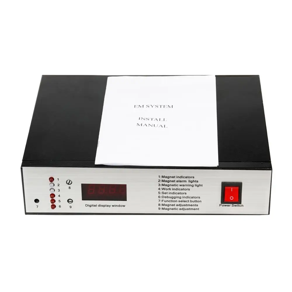 book security system library security device school borrow and return system  EM alarm system with sound and light