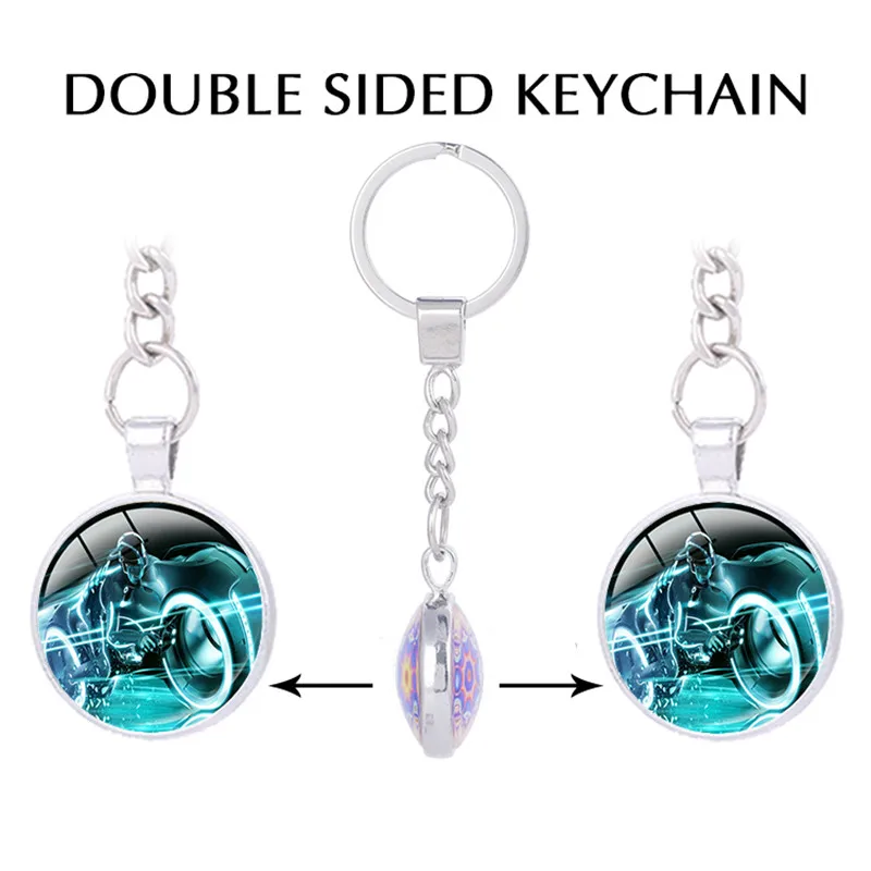 Трон legacy двусторонний кулон брелок для ключей виртуальный гоночный фильм