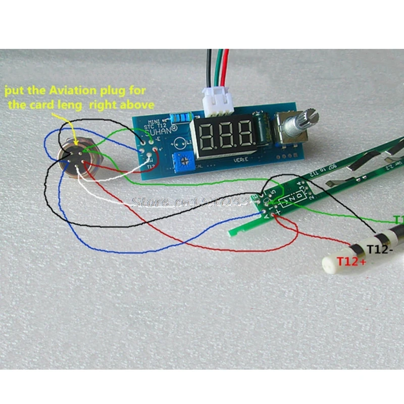

Digital Soldering Iron Station Temperature Controller Kits For HAKKO T12 Handle