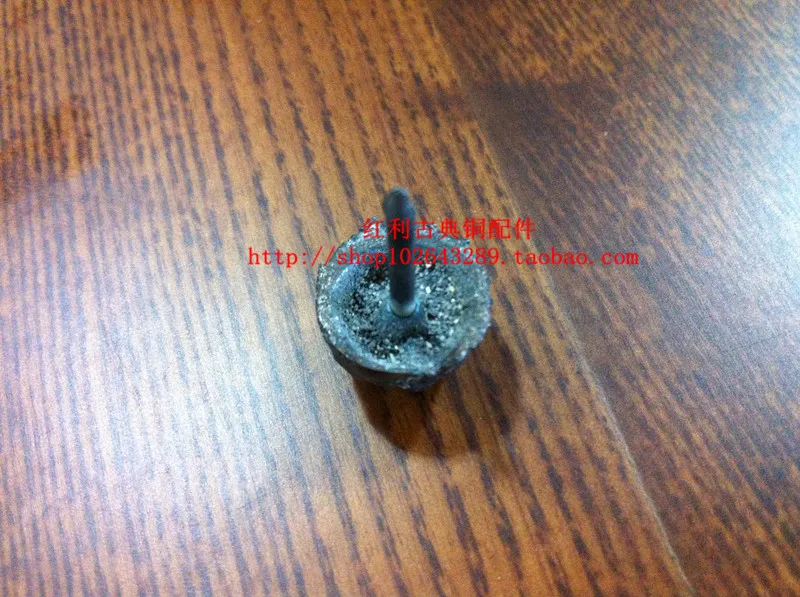 Classical Chinese antique copper fittings bonus nail gun / door doornail wooden decoration screw drum cap | Обустройство дома