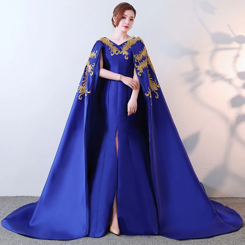 Восточные женские платья знаменитостей элегантное вечернее платье со шлейфом с