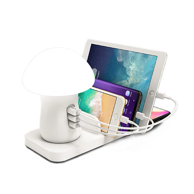 3 порта usb зарядная док станция QC 0 Быстрая зарядка USB настенное зарядное