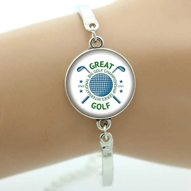 Новый элегантный синий спортивный браслет для гольфа Модный ручной работы