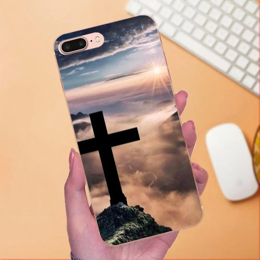 Christian Jesus The Crosss Soft Print Phone For LG Nexus 5 5X G2 G3 mini spirit G4 G5 G6 K4 K7 K8 K10 2017 V10 V20 V30 Stylus | Мобильные