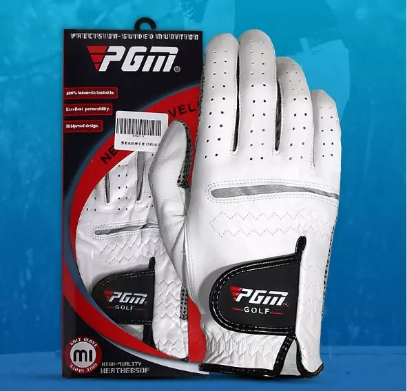 1 шт. перчатки для гольфа мужские мягкие дышащие из чистой овчины с