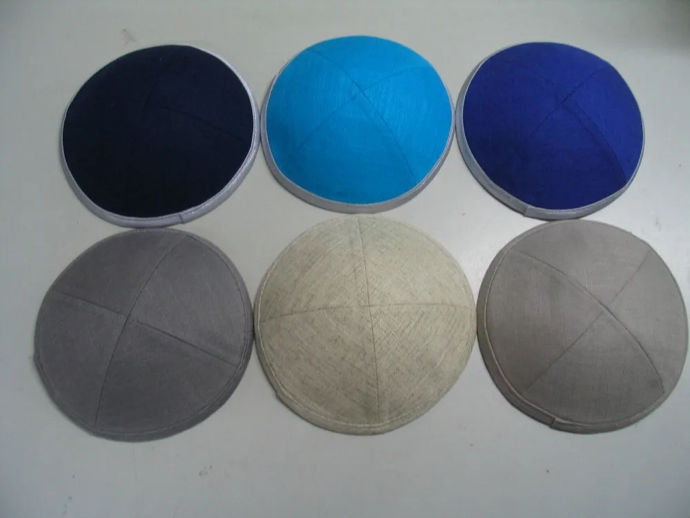 Лен DELUXE ЕВРЕЙСКАЯ KIPPAH YARMULKE KIPPOT, персонализированные под запрос