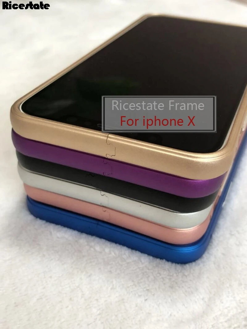 Для iphone X XR XS MAX противоударный алюминиевый бампер рамка для iphone X для iphone 5 5S SE 6 6S 7 8 Plus чехол металлический корпус coque