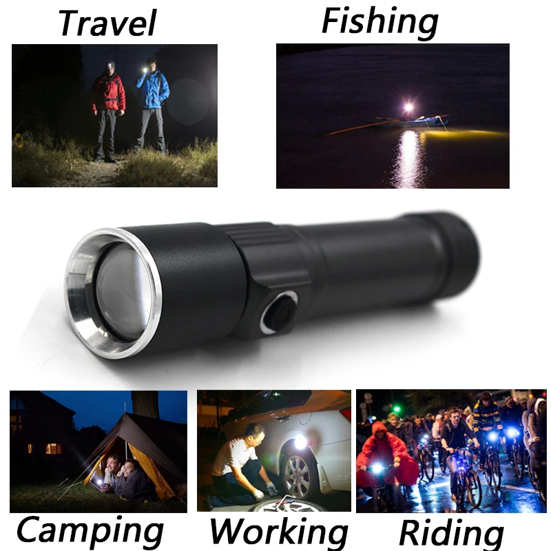 Litwod Z20S 001 XM L Q5 светодиодный Портативный алюминиевый фонарик беговые кроссовки