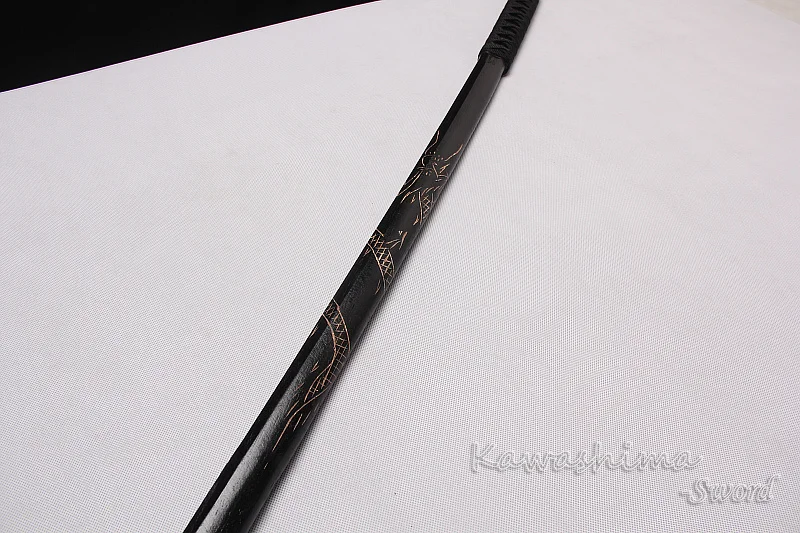 Деревянный самурайский меч Dragon Design Bokken тренировочный Kendo Stick Bushido Katana с сумкой из