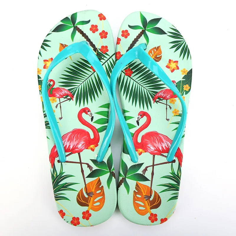 STRAVEL/Женская обувь пляжные вьетнамки летние модные шлепанцы с цветочным рисунком