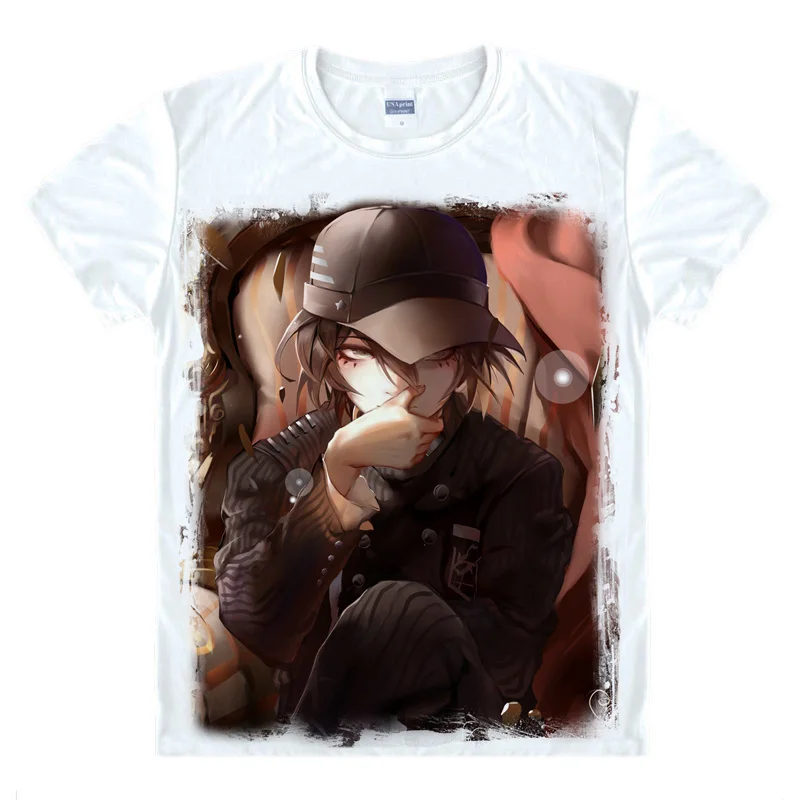 Style 6 Makoto Naegi Kyoko kirigri футболка Danganronpa V3 Killing Harmony Мужская Повседневная футболка премиум-класса футболка с коротким рукавом и принтом - Цвет: Style 6