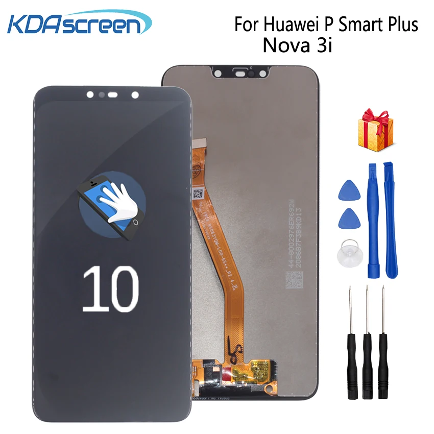 Оригинальный Для Huawei P Smart Plus ЖК дисплей сенсорный экран дигитайзер Ремонт