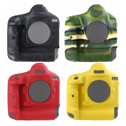 Мягкий силиконовый резиновый защитный корпус для камеры чехол Canon 1DX 2 5D4 6D2 5D3 SR 80D