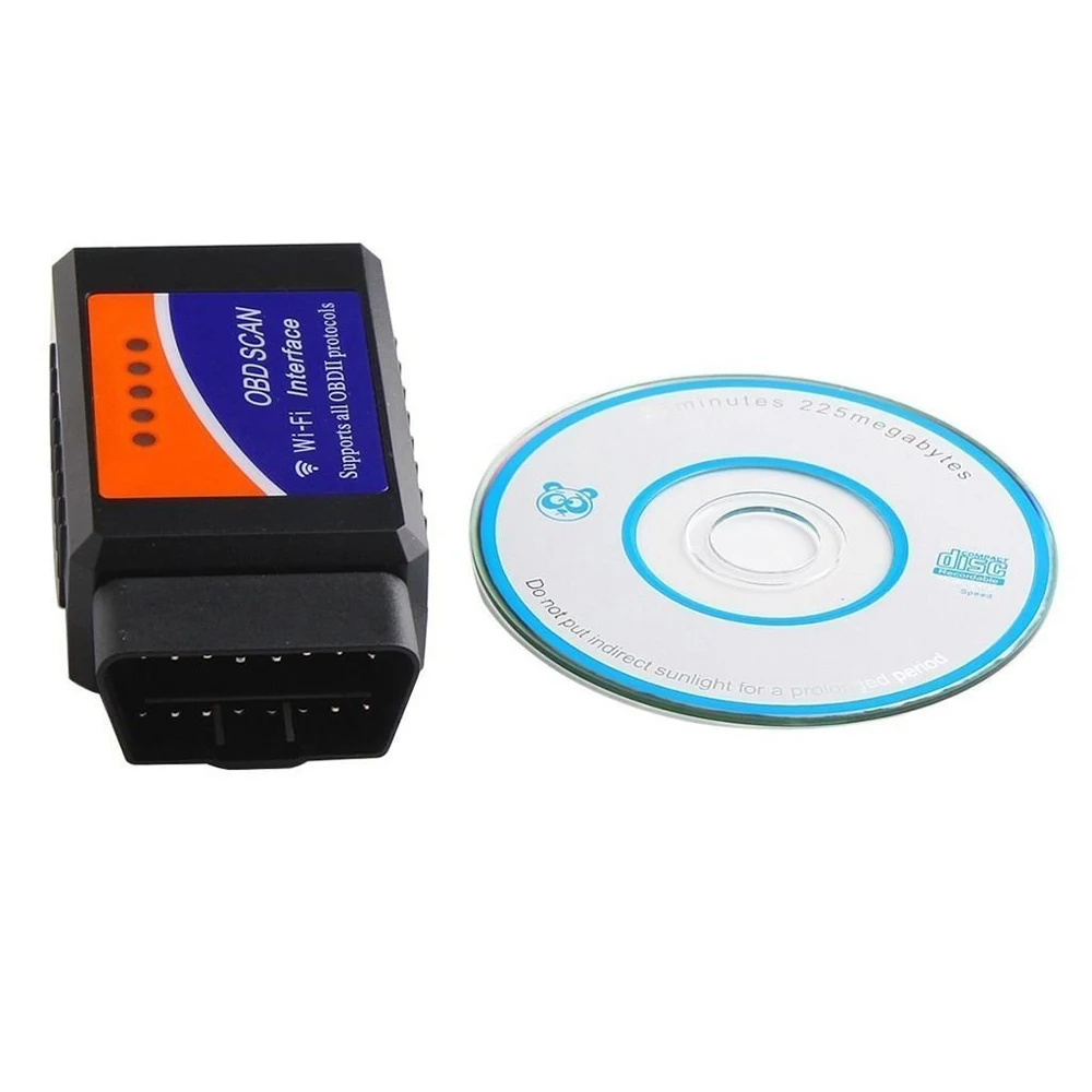 A2 ELM327 WI FI OBD2 OBDII Авто Диагностический Сканер Адаптер читатель С Микро Диска Для