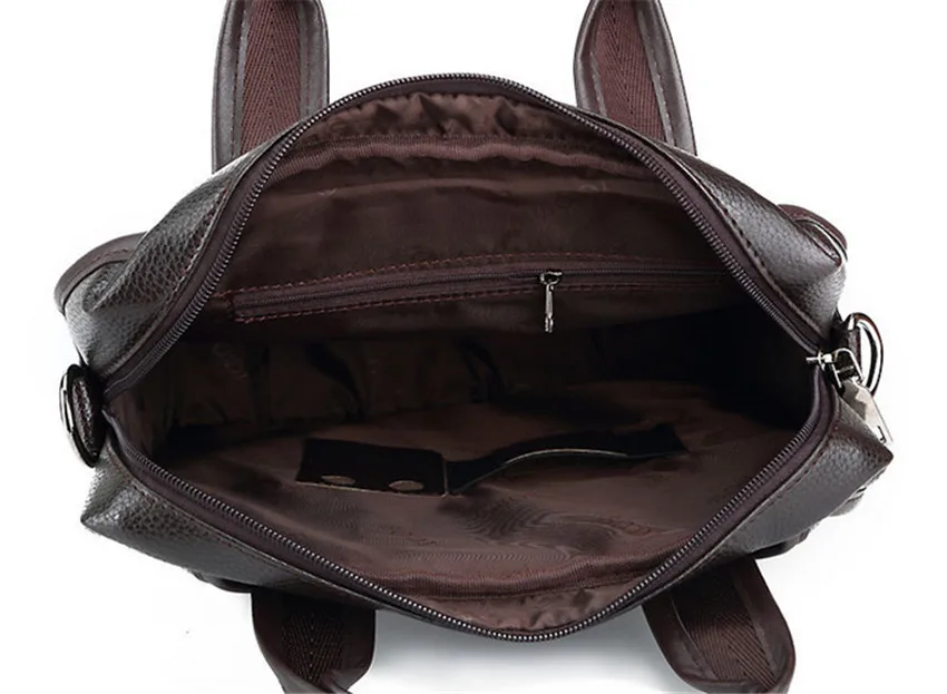 Сумка-мессенджер мужская кожаная Bolsa Masculina Офисные Сумки для мужчин