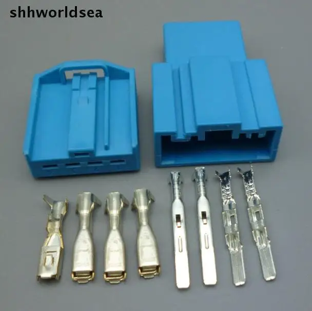 Shhworld 2 комплекта 4 контактный автомобильный гнездовой разъем штекер