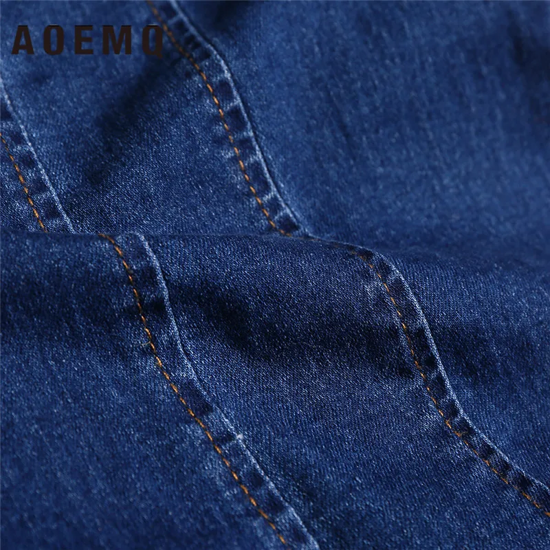 AOEMQ Новое тонкое дикое старение маленькое лацкане симметричная Цветочная