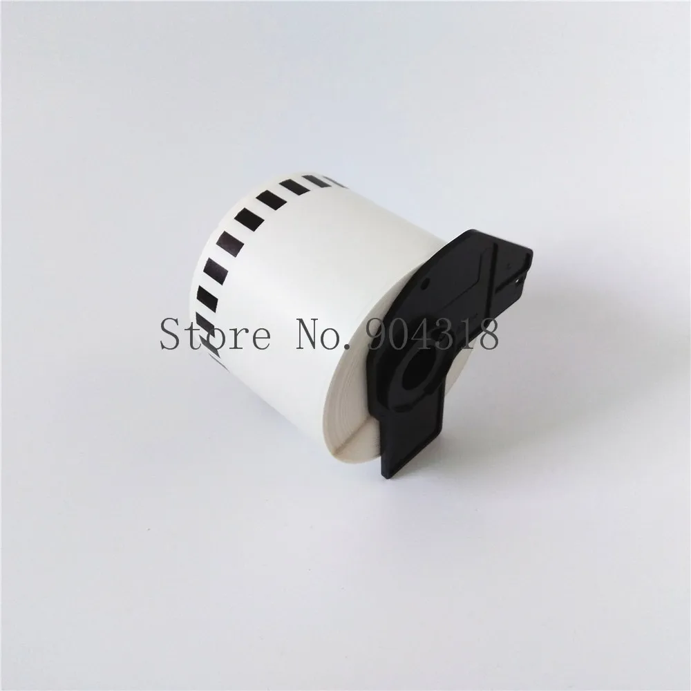 60 x Rolls Brother DK 22205 DK22205 2205 DK2205 совместимые непрерывные термоэтикетки 62 мм 30 48 м|label