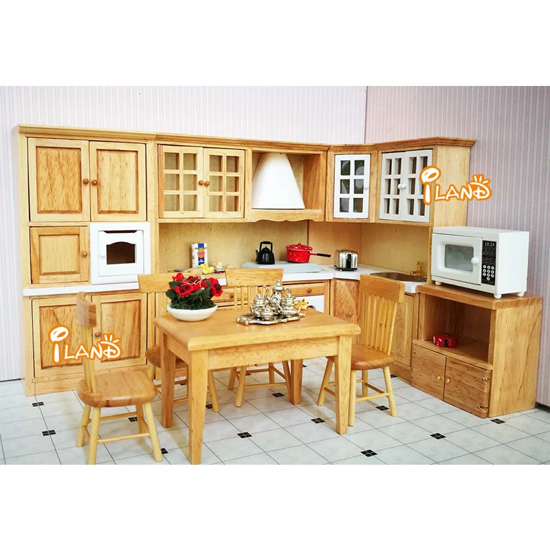 Миниатюрный Кукольный домик, кухонные наборы, 1/12 мебель, игрушка для кукол, имитация шкафа, кухонная плита, ролевые игры, игрушки для детей, подарок для девочек