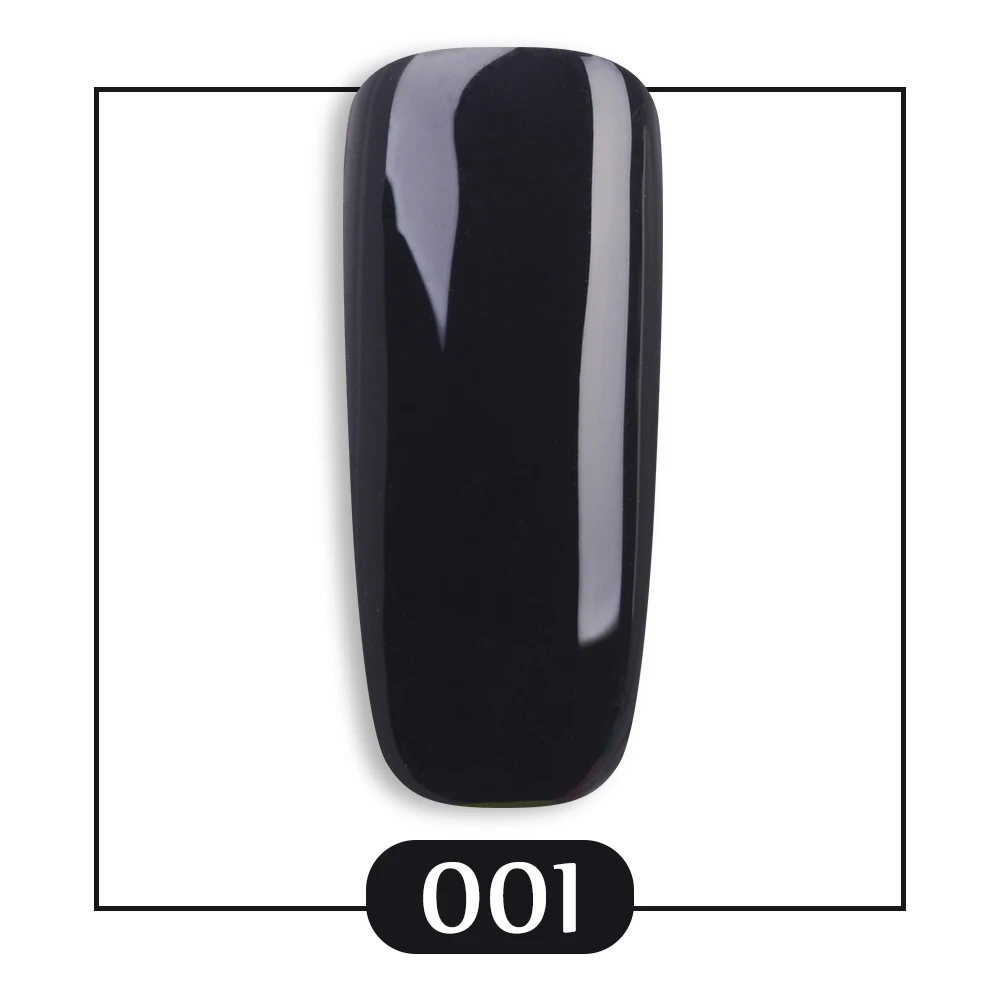 001 RS NAIL 15 мл УФ Цветной Гель-лак для ногтей 308 цветов Гель-лак#001-060 Черный Белый Красный Гель-лак набор гель-лаков(1 - Цвет: 001