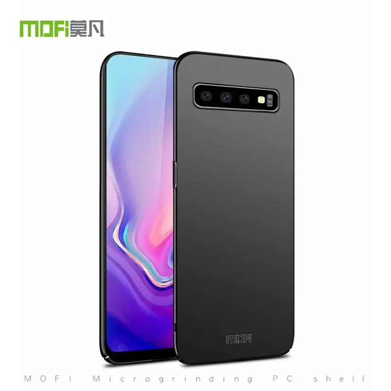 Чехол MOFI для Samsung Galaxy S10 / Plus жесткий пластиковый чехол на заднюю панель телефона