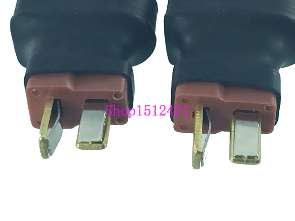 

1pce EC5 female to T Plug Deans male No wire adapter fr RC