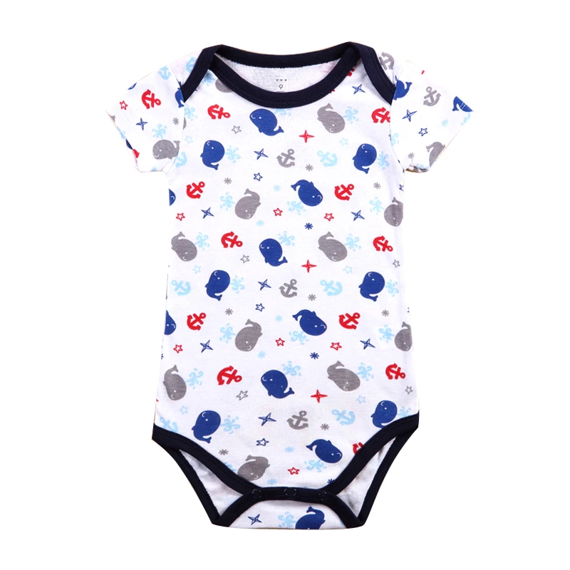 

New tender Babies Boy Rompers Baby Clothing Summer Cotton Baby Boy Short Sleeve Car Printed Jumpsuit Newborn Baby Clothes