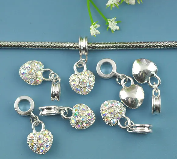 DoreenBeads маленькие пакеты европейские очаровательные слайдер Подвески в виде