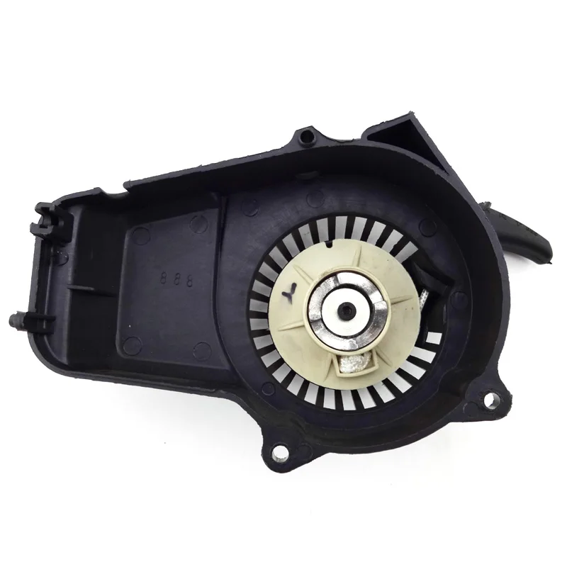 XLJOY черный пластиковый Потяните Стартер Recoil для 47cc 49cc 2 тактный двигатель Мини Мото Карманный велосипед Мини Мото Dirt ATV Quad 4 Wheeler