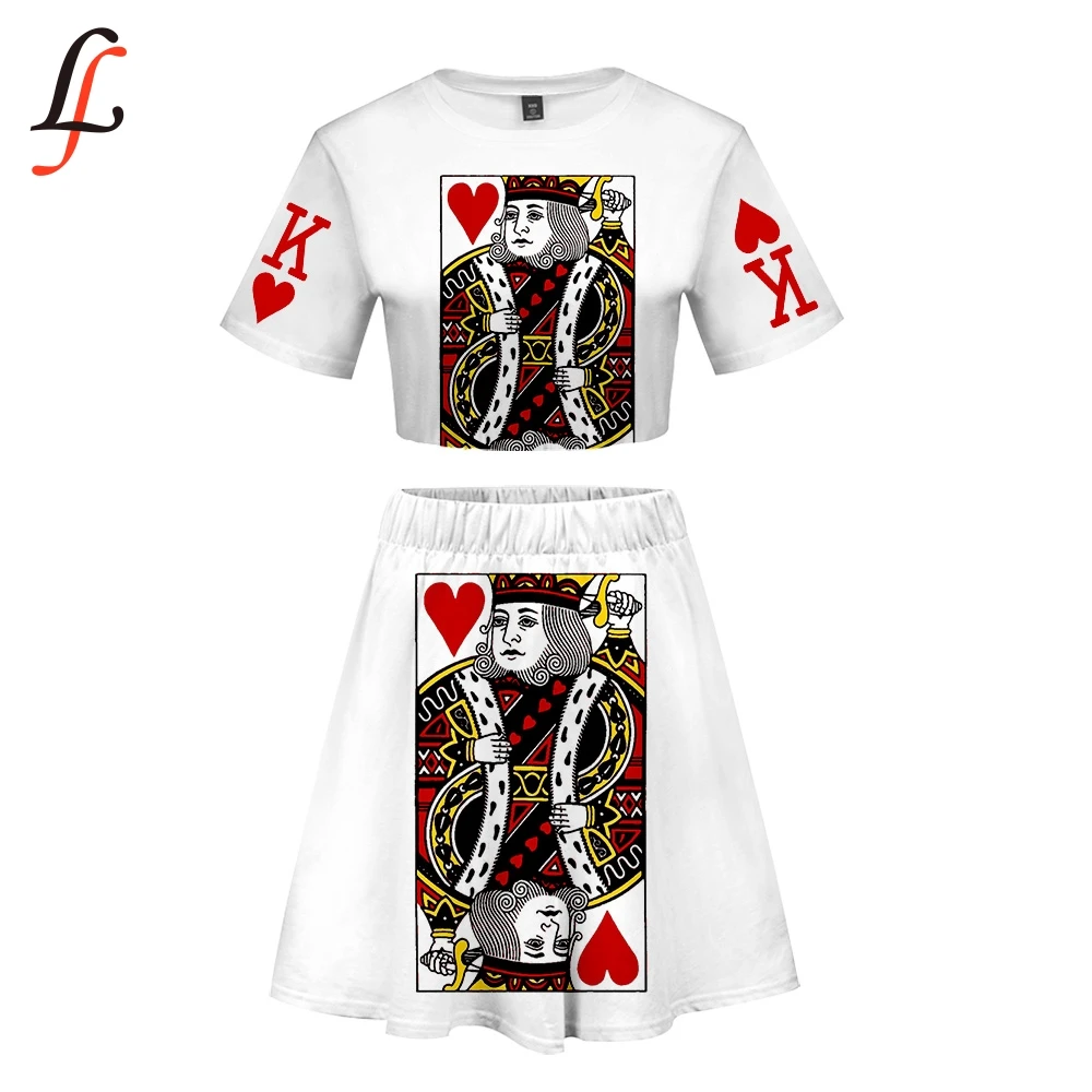 Poker 3D сексуальные женские пляжные комплекты из 2 предметов K Pop Сексуальные