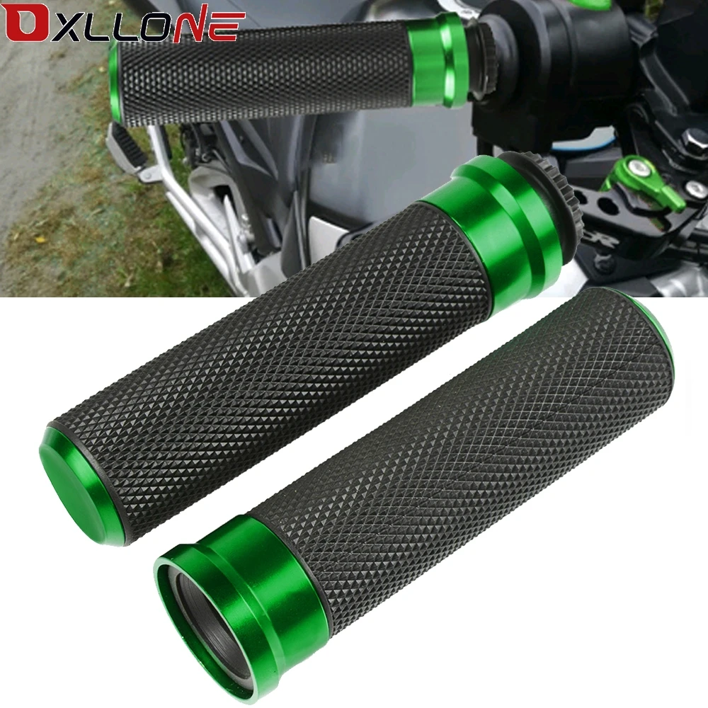Рукоятка для мотоцикла алюминиевая рукоятка руля ручные колпачки kawasaki Z 250 300 650 750