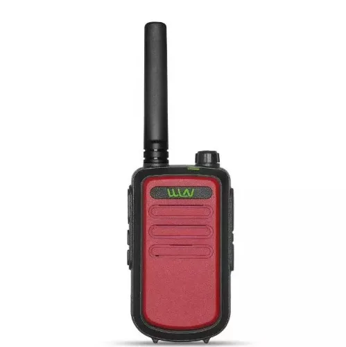 Красный WLN KD-C10 uhf 400-470 МГц 16 канальный мини двухстороннее радио FMR PMR рация KDC10 - Цвет: Красный