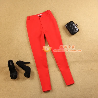 only pants Осенний модный костюм женский деловой костюм куртка и длинные секции темперамент Повседневный Двухсекционный брюки TideThe женский брючный комплект - Цвет: only pants