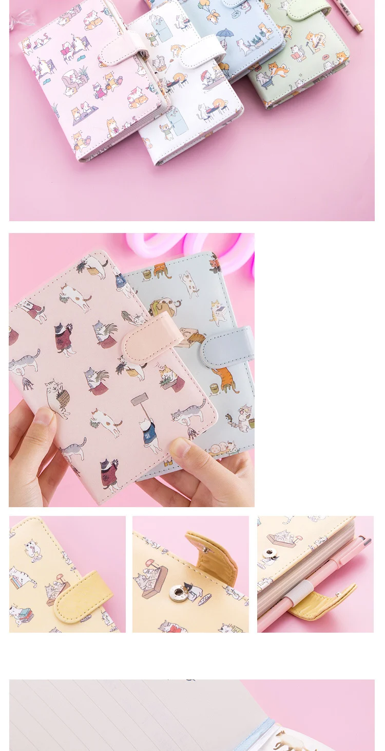 Kawaii блокнот рубанок bullet journal Еженедельный ежемесячный органайзер для подростков дневник Биндер программа расписание офисные школьные канцелярские принадлежности подарок