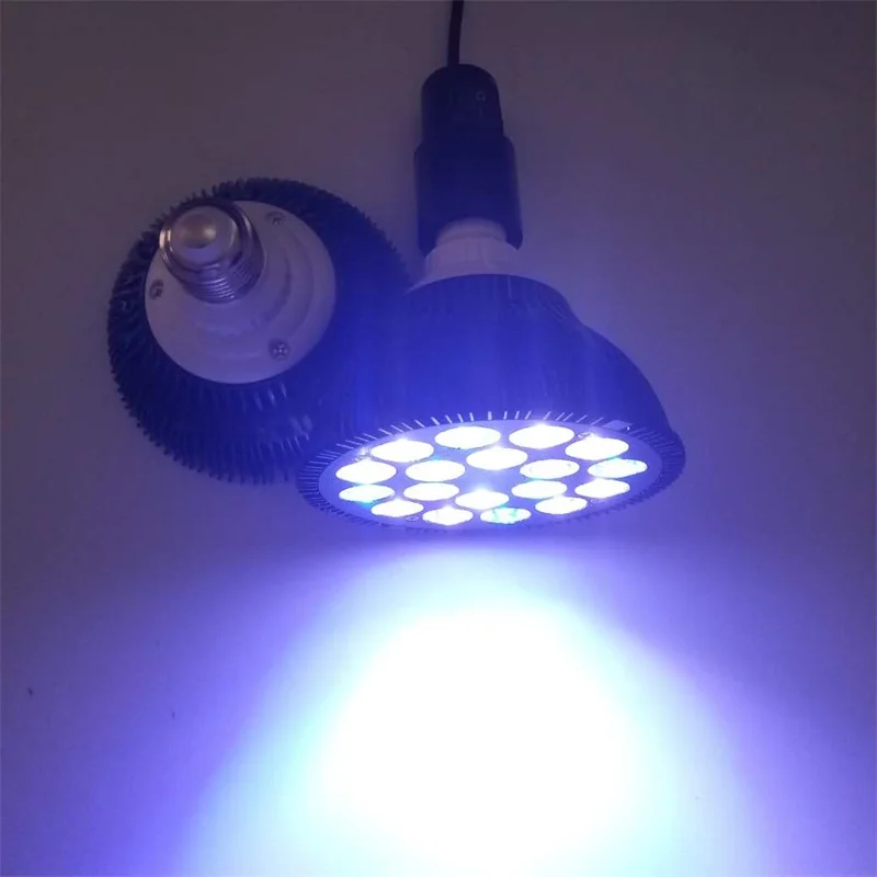Без утечки света PAR38 Светодиодная лампа для аквариума освещение домашних