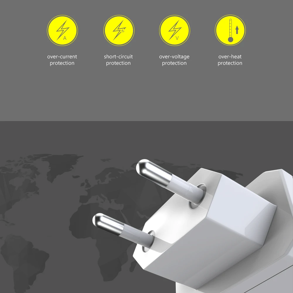 Двойная 3 А Быстрая зарядка usb быстрая зарядка для мобильных телефонов с европейской вилкой QC3.0 USB зарядное устройство адаптер для iPhone x xr samsung S9 Xiaomi huawei