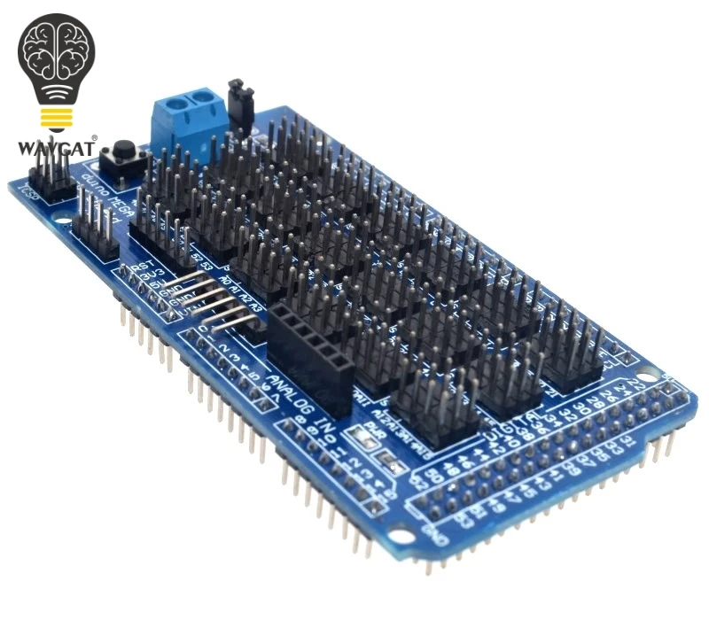 Датчик для Arduino MEGA Shield V1.0 V2.0 выделенная Плата расширения 2560 Sup IIC Bluetooth SD детали