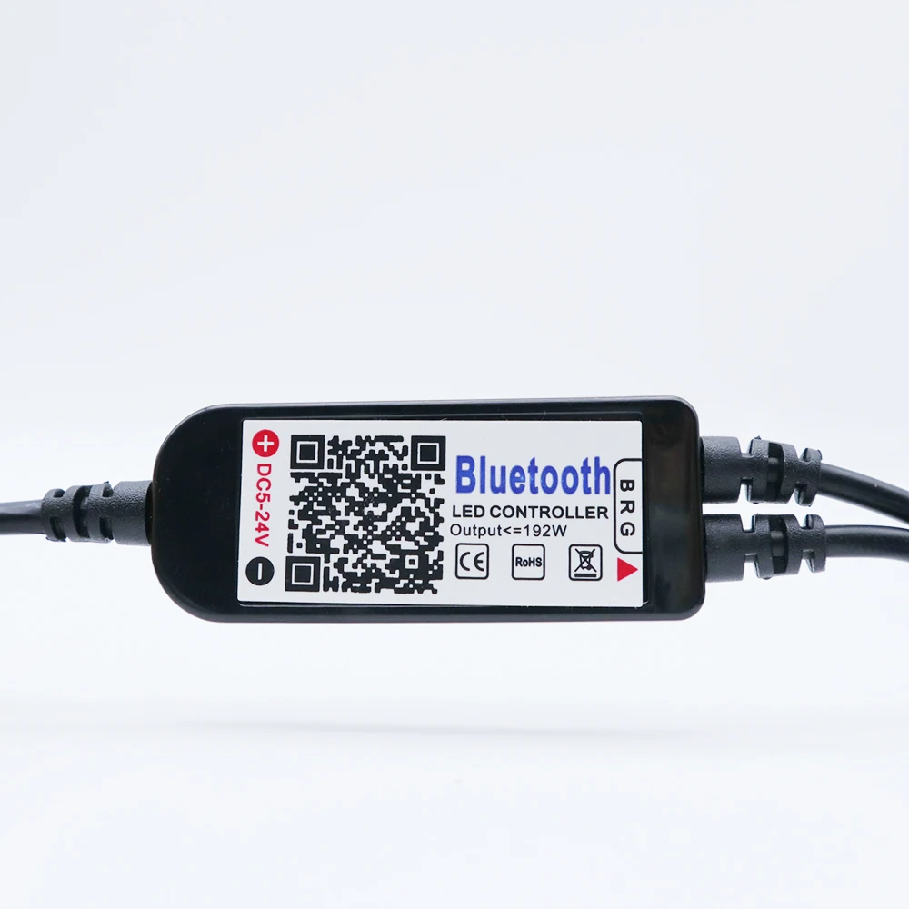 DC 5-24 В Мини Bluetooth RGB RGBW контроллер с ИК-пультом дистанционного управления светодиодный контроллер IOS/Android приложение для RGB RGBW RGBWW светодиодный светильник