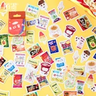 46 шт.упак. хорошая вкусная еда, декоративные канцелярские принадлежности, стикеры для рукоделия, скрапбукинг, сделай сам, дневник, альбом, Стик, этикетка
