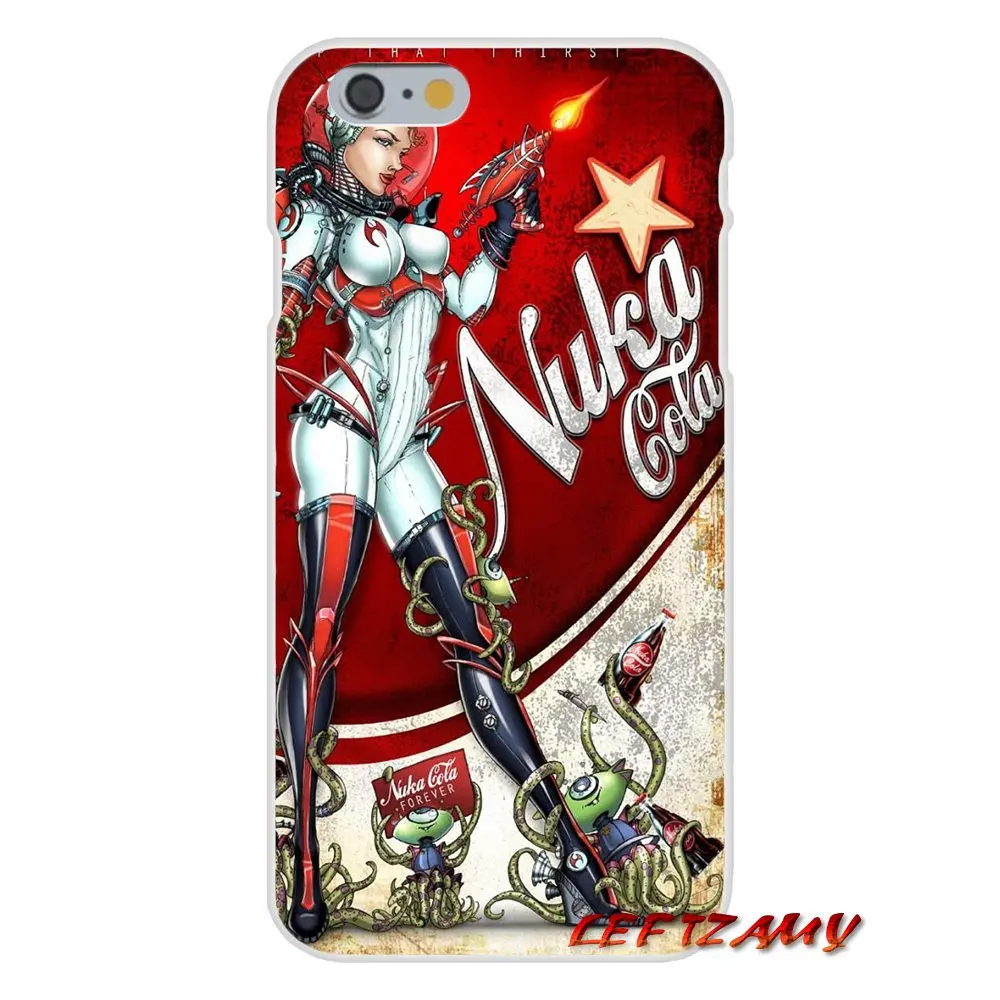 Аксессуары чехол для телефона сумка черный остров студии игры Fallout iPhone X XR XS MAX 4 4S 5