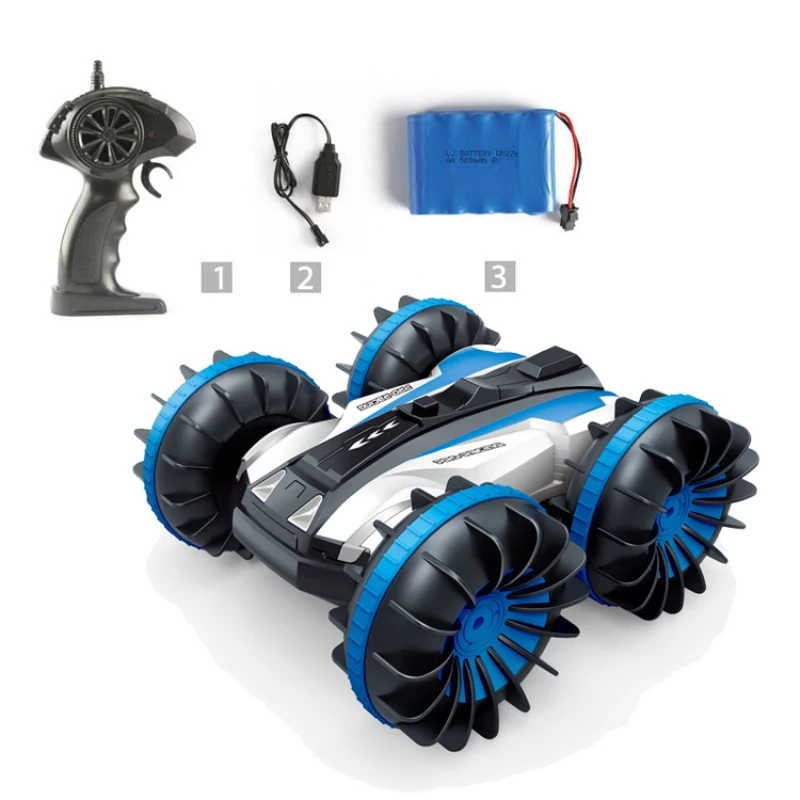 2 4G 4WD водно-земельных 2in1 дистанционный пульт rc автомобиль игрушка 3 цвета на выбор