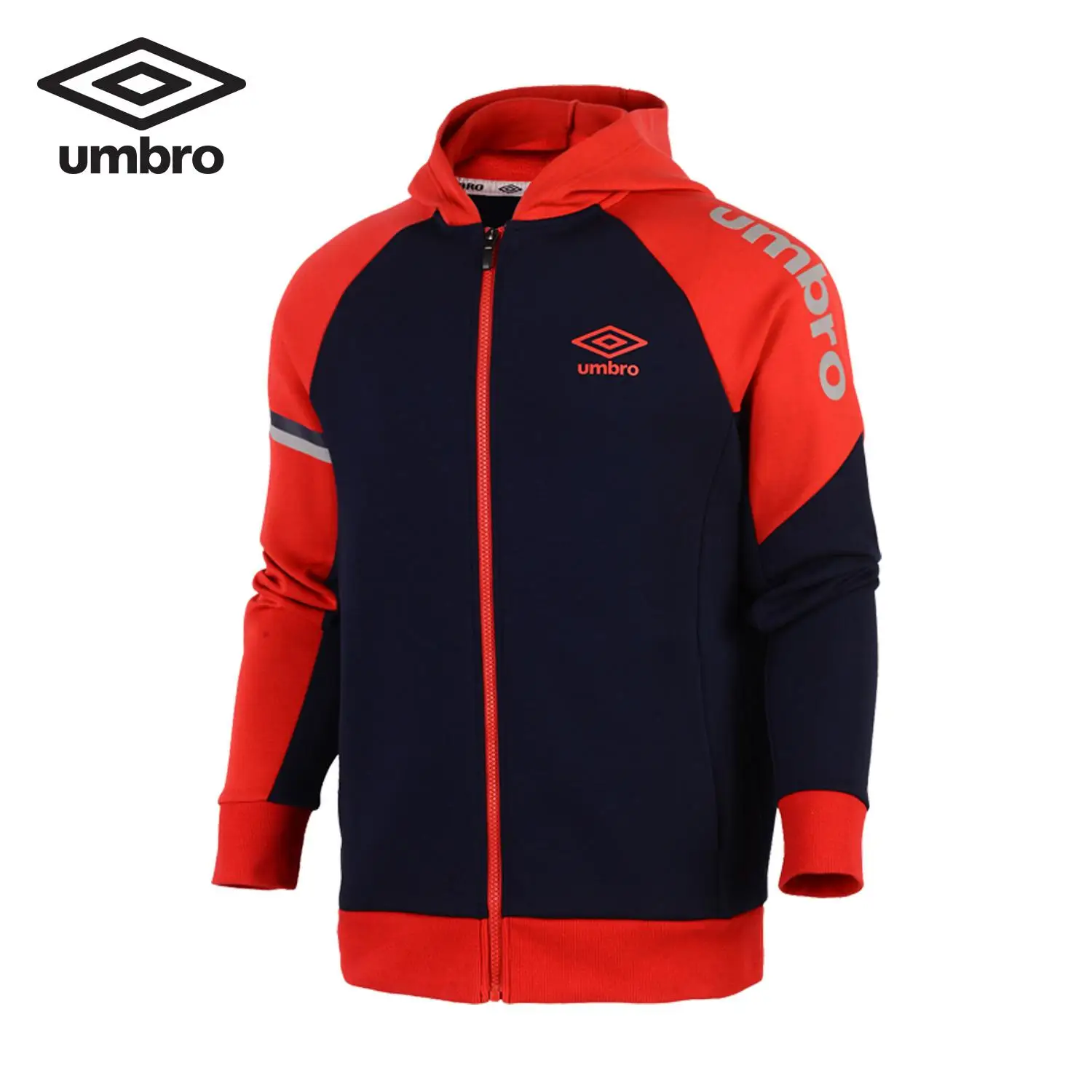 Umbro Весна мужской кардиган и шапка спортивная верхняя куртка на молнии UO191AP2425 - Цвет: UO191AP2425-808