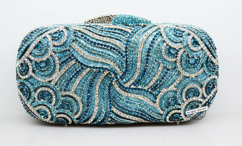 LaSC Бесплатная доставка Женская Роскошная вечерняя сумка с кристаллами модная