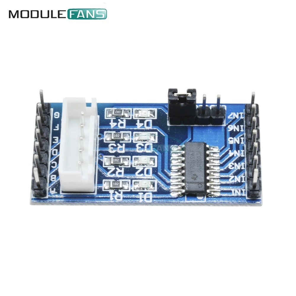 Плата драйвера шагового двигателя ULN2003 модуль для 5 В 4 фазы линий 28BYJ 48 Arduino DC 12
