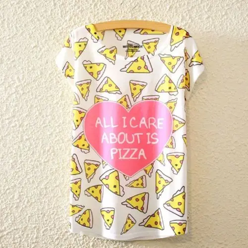 2018 Fashion Summer Women Casual Loose Short Sleeve O-Neck Animal Various Printing Top Ladies Print T-Shirt | Женская одежда