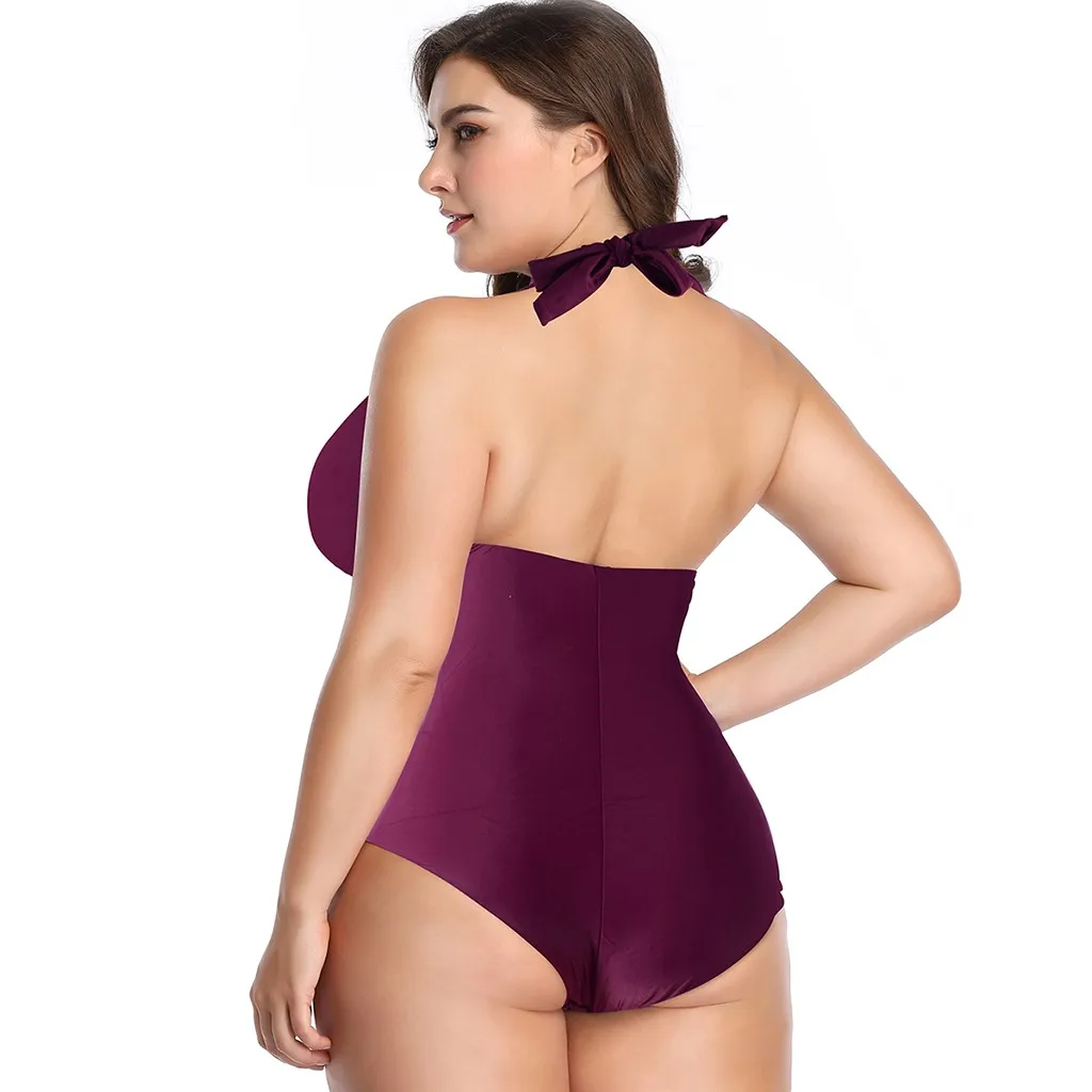 Сексуальный цельный купальник для женщин 2020 Женский нейлоновый принт