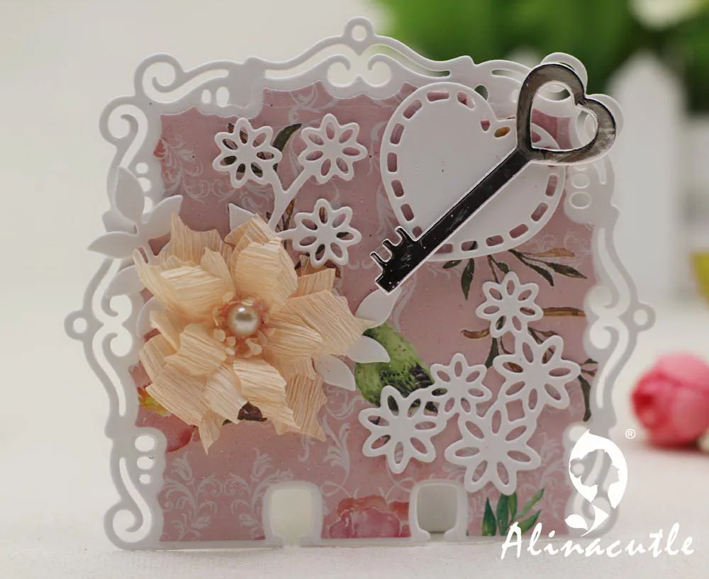 AlinaCraft металлический трафарет 5 шт. Рождество лист цветок записки papercraft альбом для фотографий удар трафарет книги по искусству резак высечки