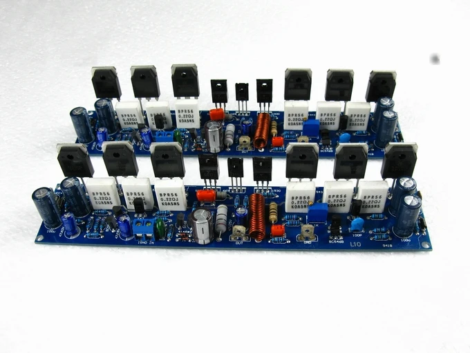 Новый Двухканальный контурный усилитель L10 (2 шт.) 300 Вт + 8R Hi Fi NJW0302/NJW0281 класс AB|class ab