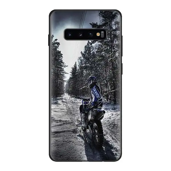04 Moto Cross moto rcycle спортивный черный силиконовый чехол s для samsung Galaxy S10 Plus S10e S8 S9 Plus A30 A50 M20 M30 мягкий чехол - Цвет: 04